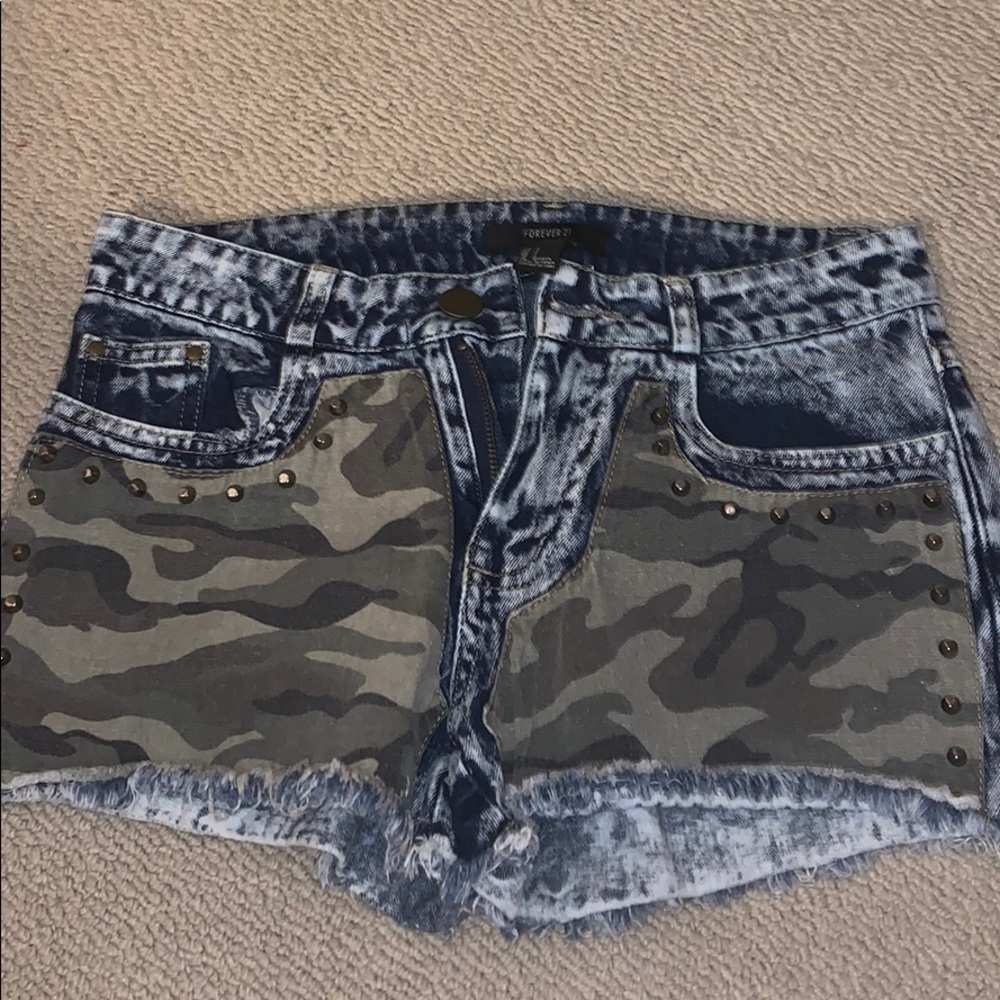 Forever 21 jean shorts